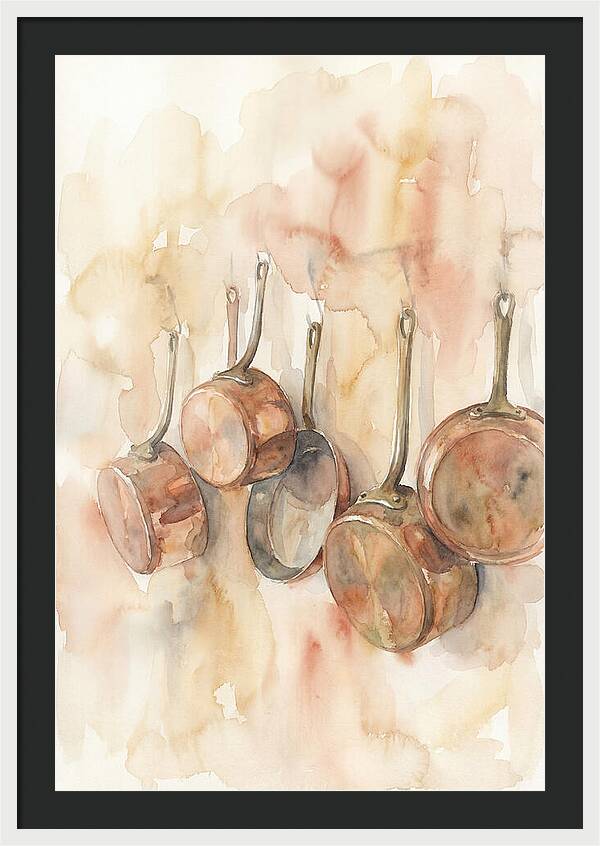 Hanging Copper Cooking Pans