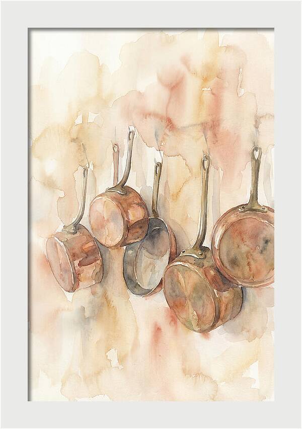 Hanging Copper Cooking Pans
