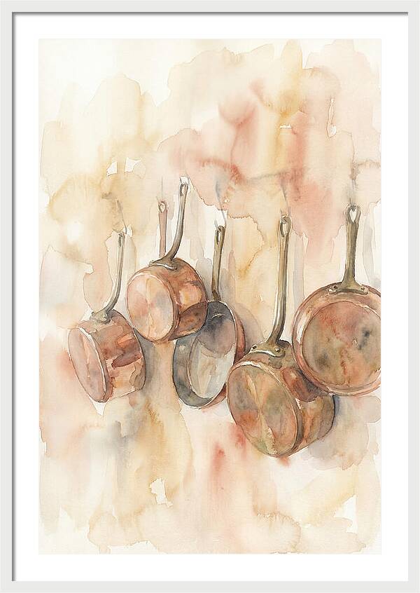 Hanging Copper Cooking Pans