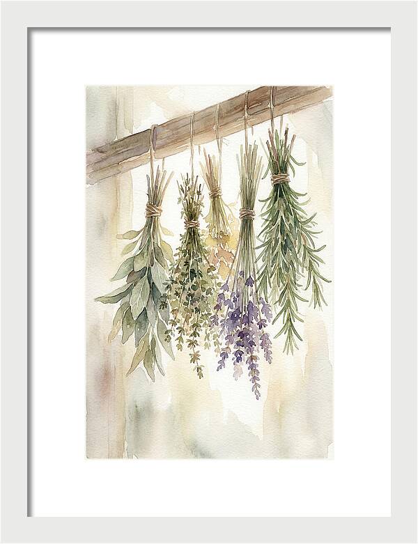 Hanging Dried Herbs
