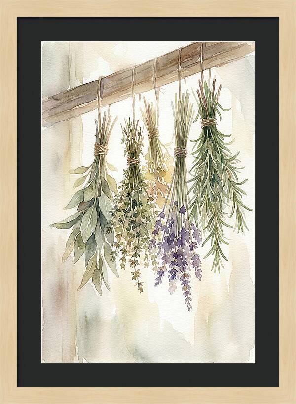 Hanging Dried Herbs