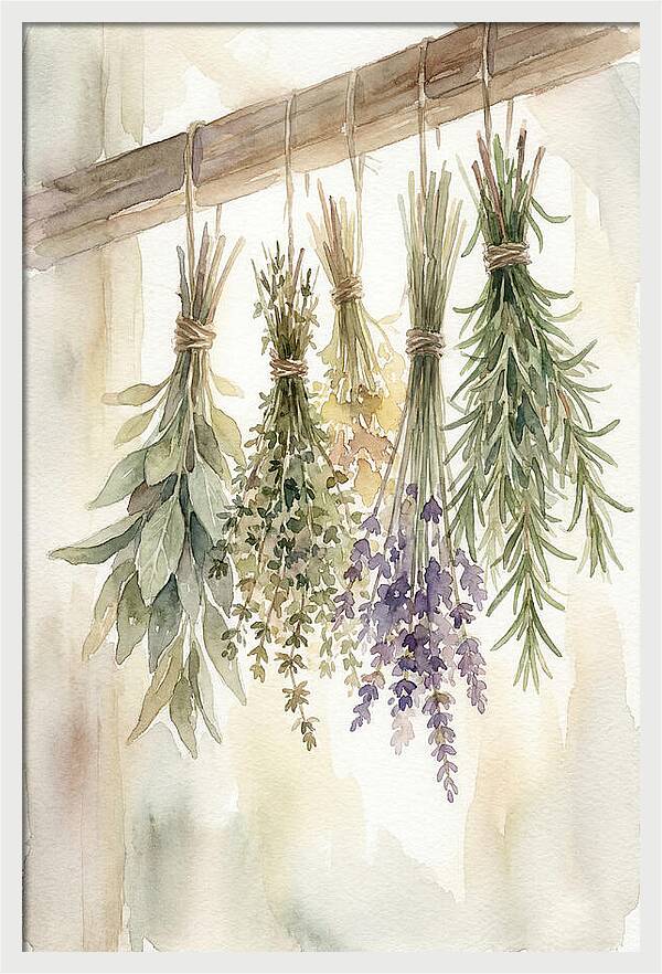 Hanging Dried Herbs
