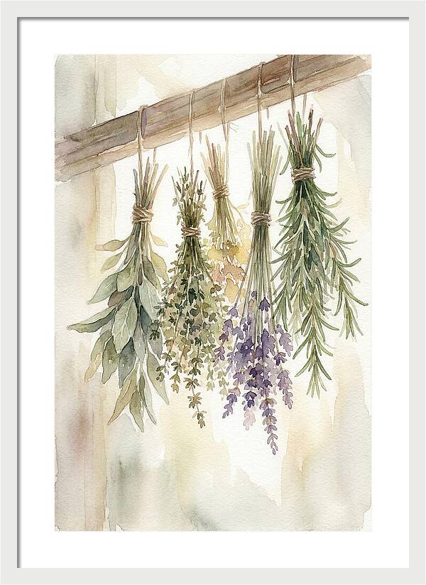 Hanging Dried Herbs