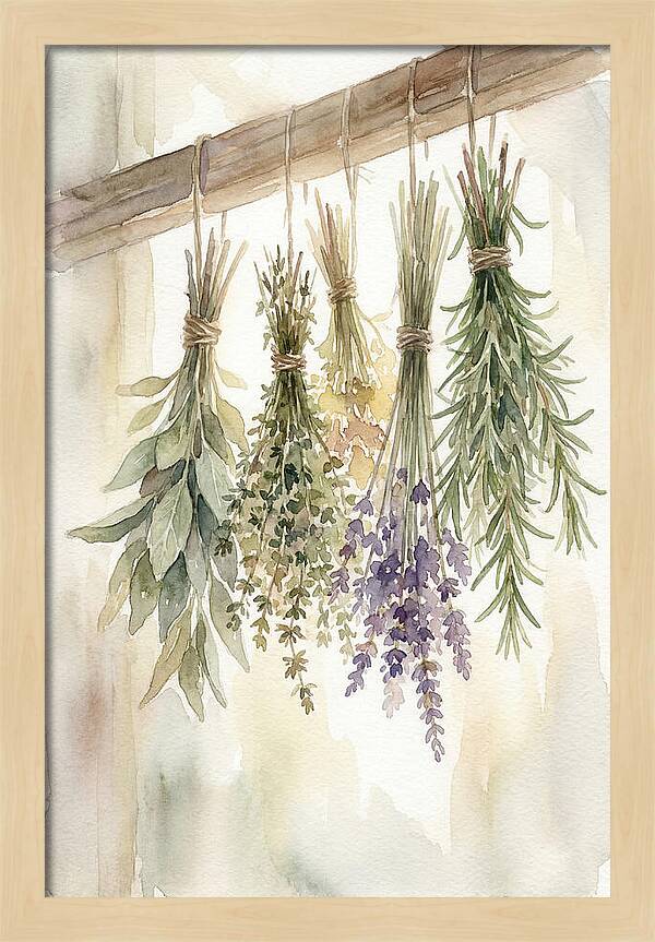 Hanging Dried Herbs