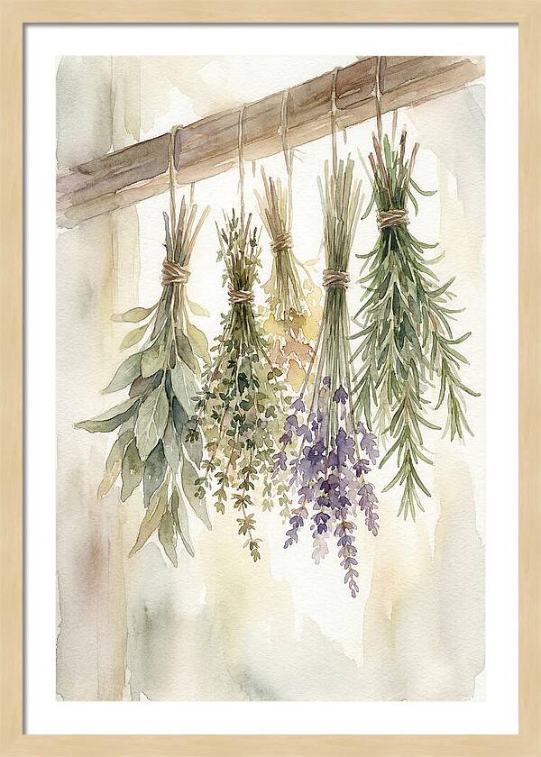 Hanging Dried Herbs