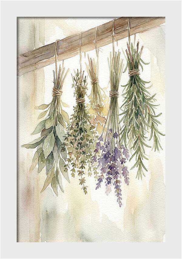Hanging Dried Herbs