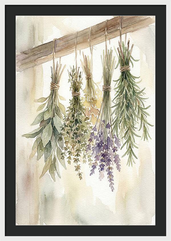 Hanging Dried Herbs