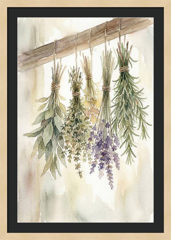 Hanging Dried Herbs