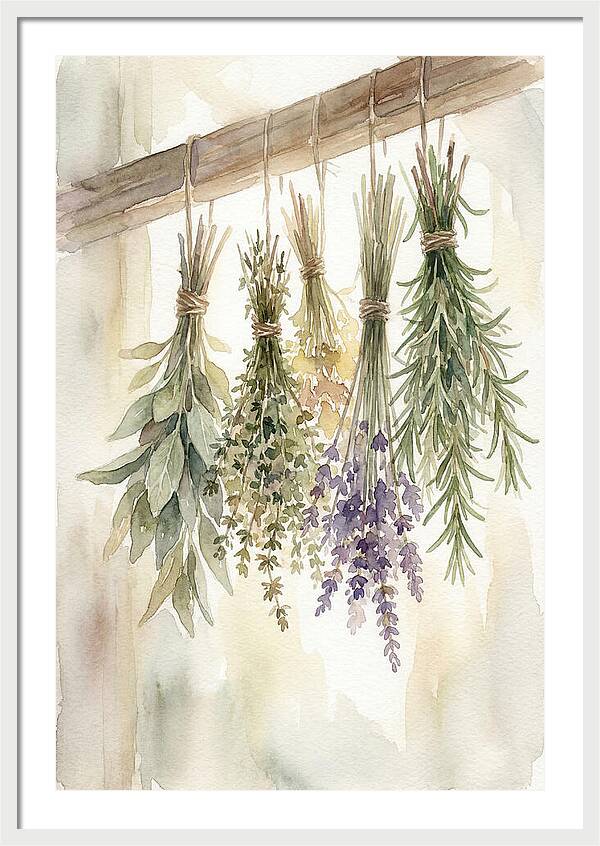 Hanging Dried Herbs