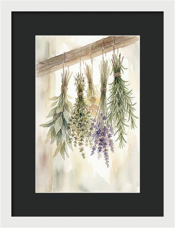 Hanging Dried Herbs