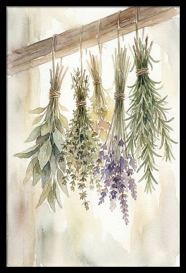 Hanging Dried Herbs