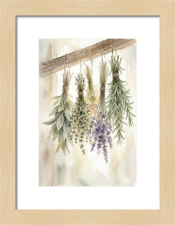 Hanging Dried Herbs
