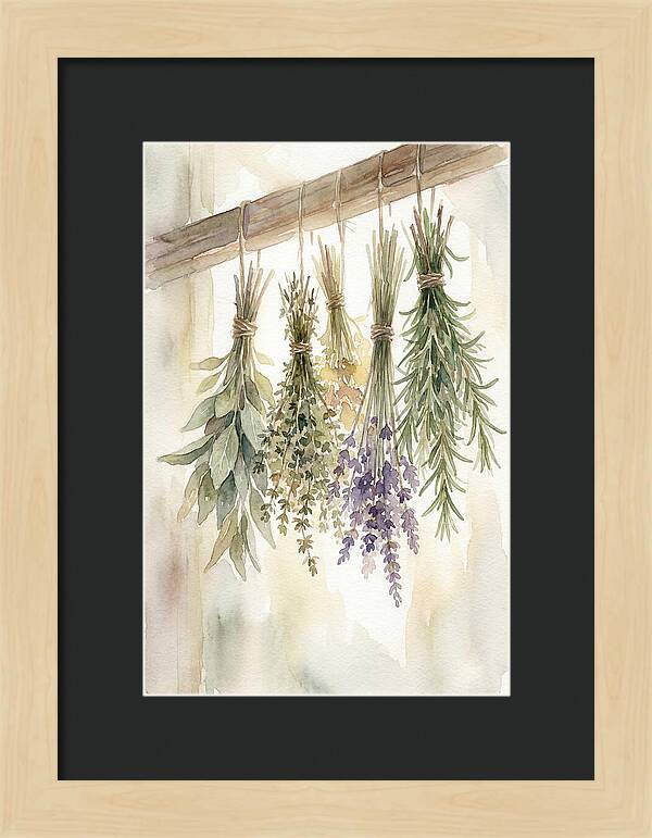 Hanging Dried Herbs