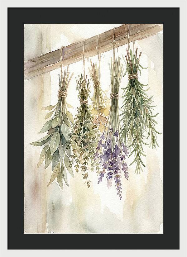 Hanging Dried Herbs
