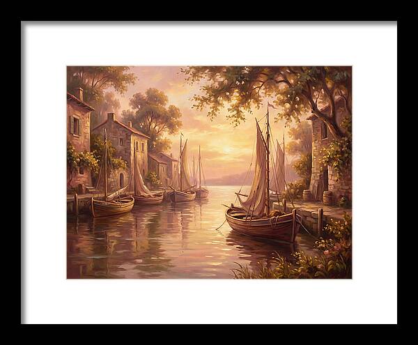 Harbor At Dusk