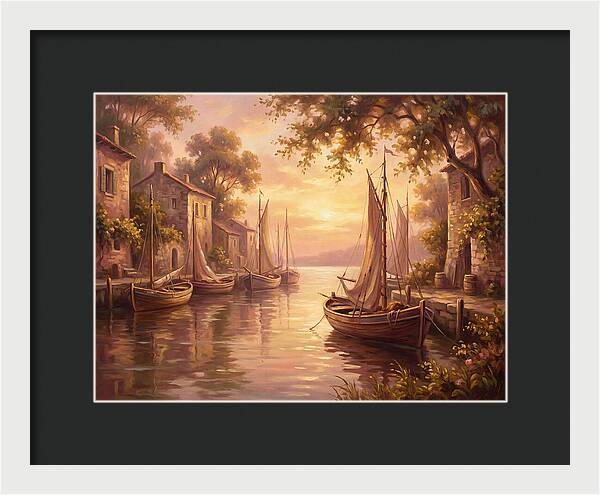 Harbor At Dusk