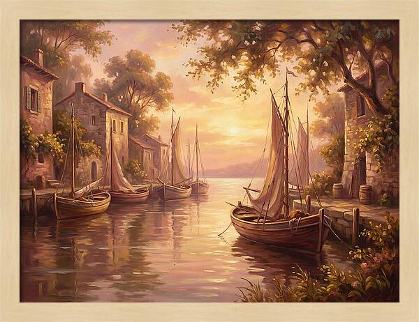 Harbor At Dusk