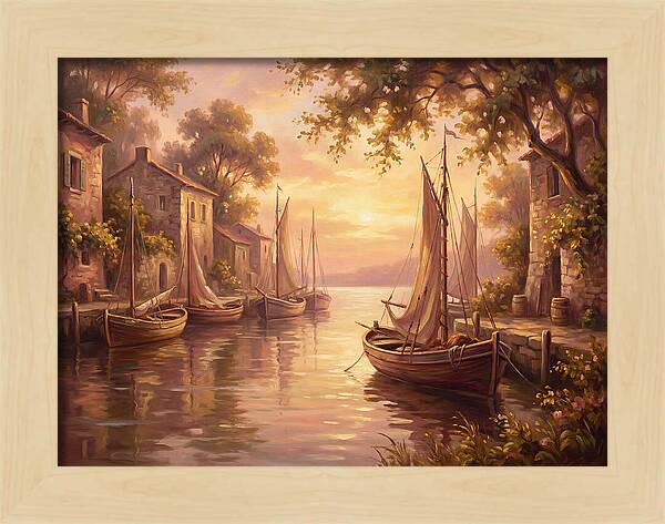 Harbor At Dusk