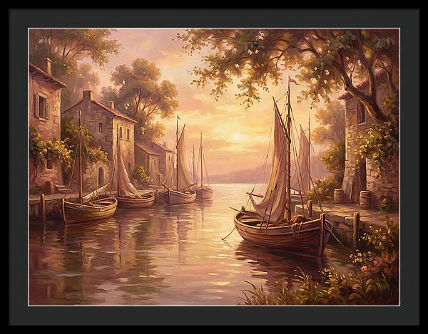 Harbor At Dusk