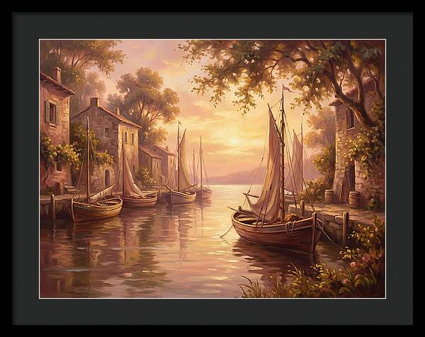 Harbor At Dusk