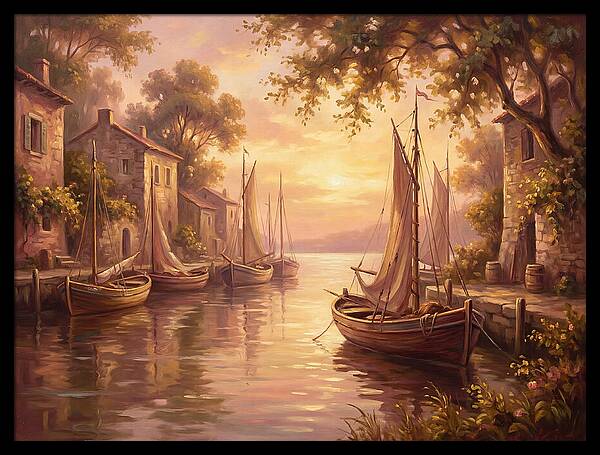 Harbor At Dusk