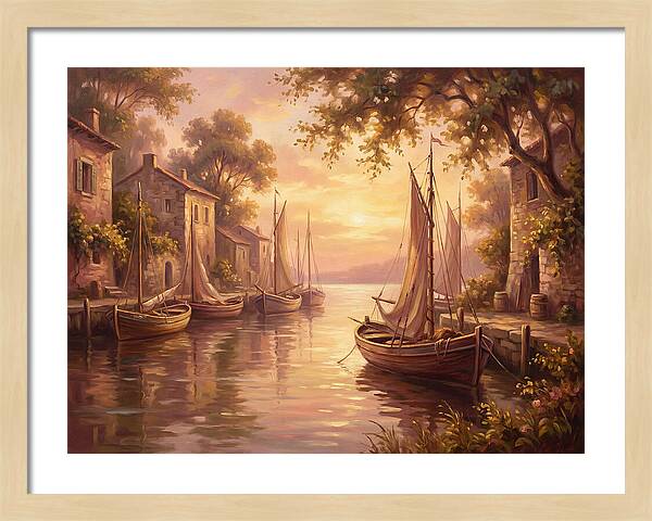 Harbor At Dusk