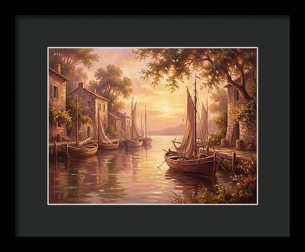 Harbor At Dusk