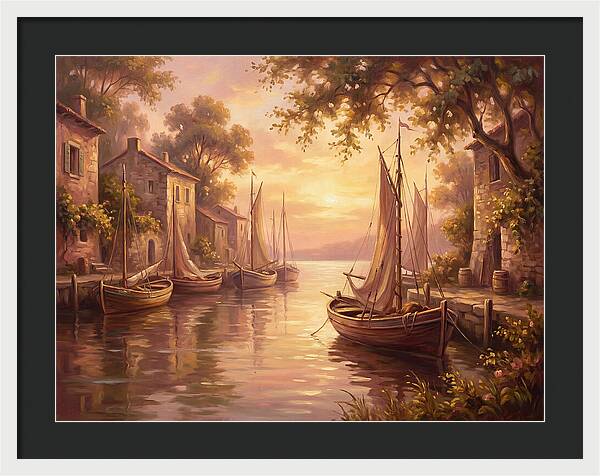 Harbor At Dusk