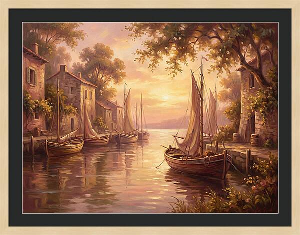 Harbor At Dusk