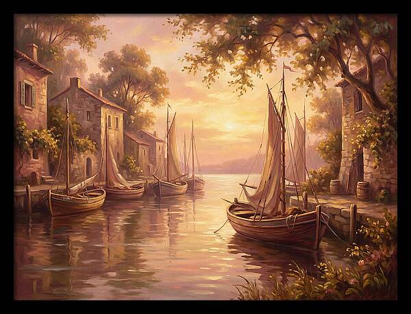 Harbor At Dusk