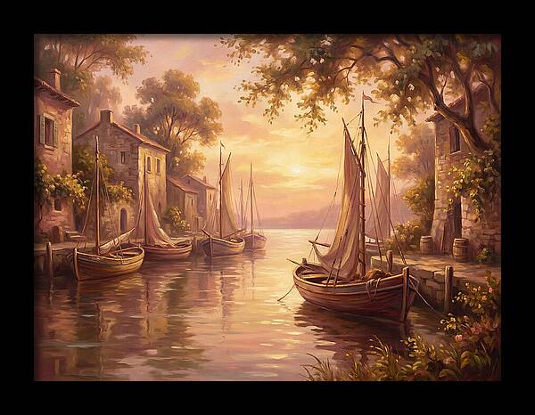 Harbor At Dusk