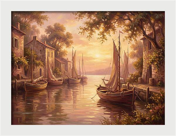 Harbor At Dusk