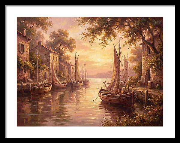 Harbor At Dusk