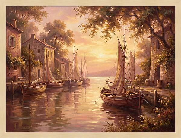 Harbor At Dusk