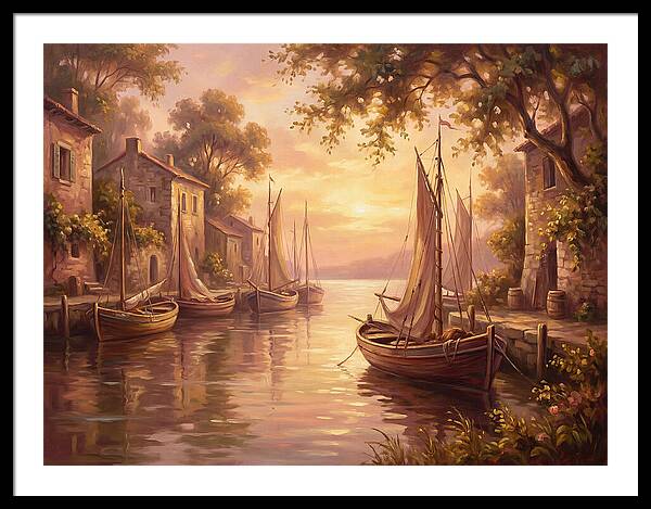 Harbor At Dusk