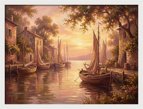 Harbor At Dusk