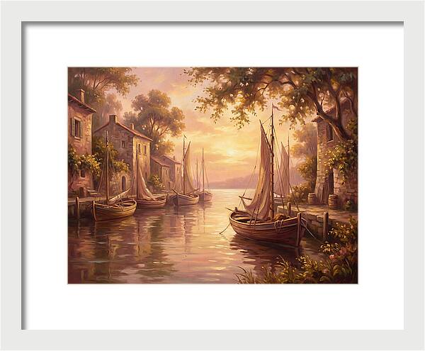 Harbor At Dusk