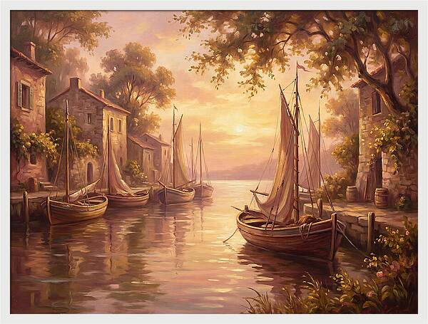 Harbor At Dusk
