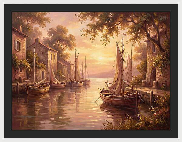Harbor At Dusk