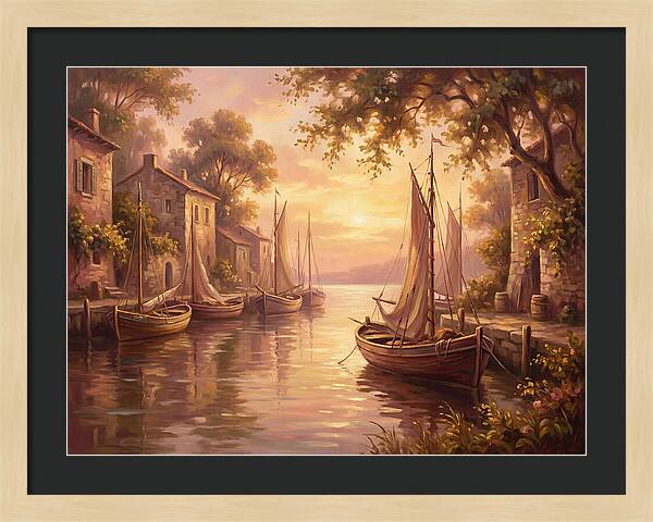 Harbor At Dusk