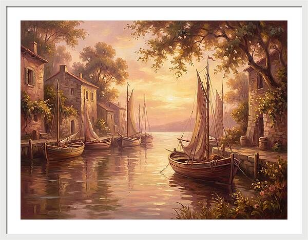 Harbor At Dusk