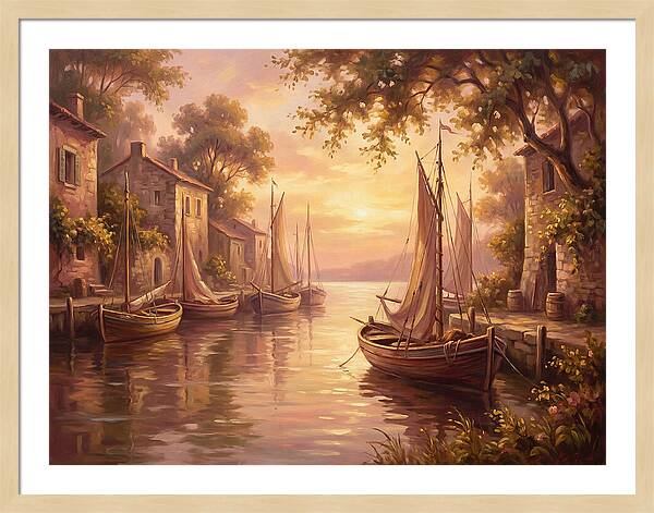 Harbor At Dusk