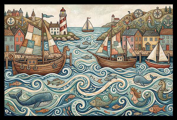 Harbor Life And Whimsy