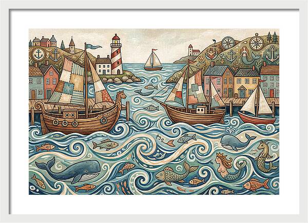 Harbor Life And Whimsy
