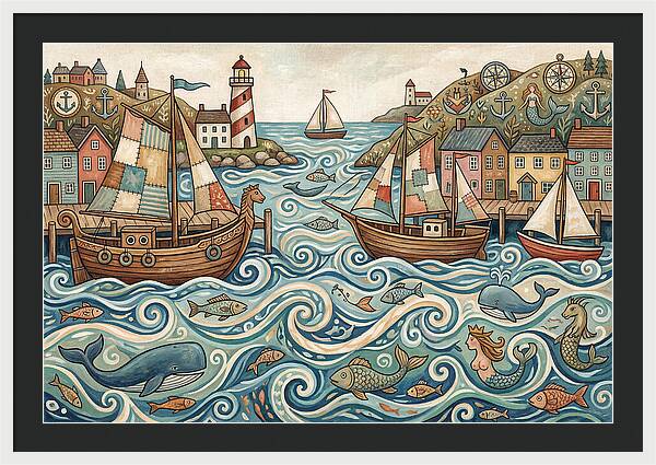 Harbor Life And Whimsy