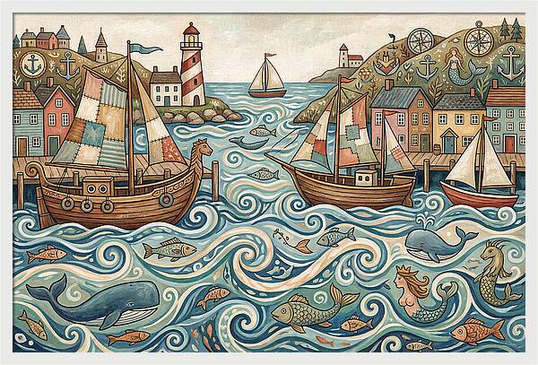 Harbor Life And Whimsy