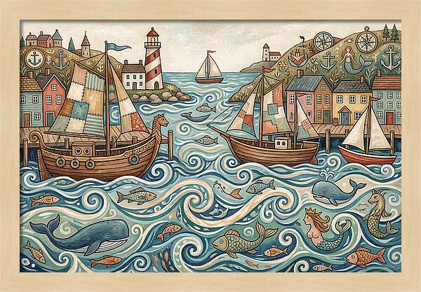 Harbor Life And Whimsy
