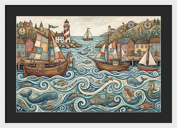 Harbor Life And Whimsy