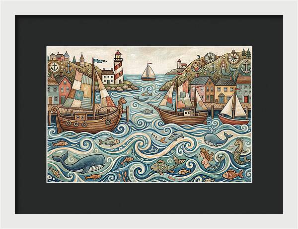 Harbor Life And Whimsy