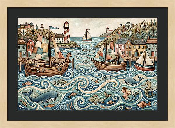 Harbor Life And Whimsy
